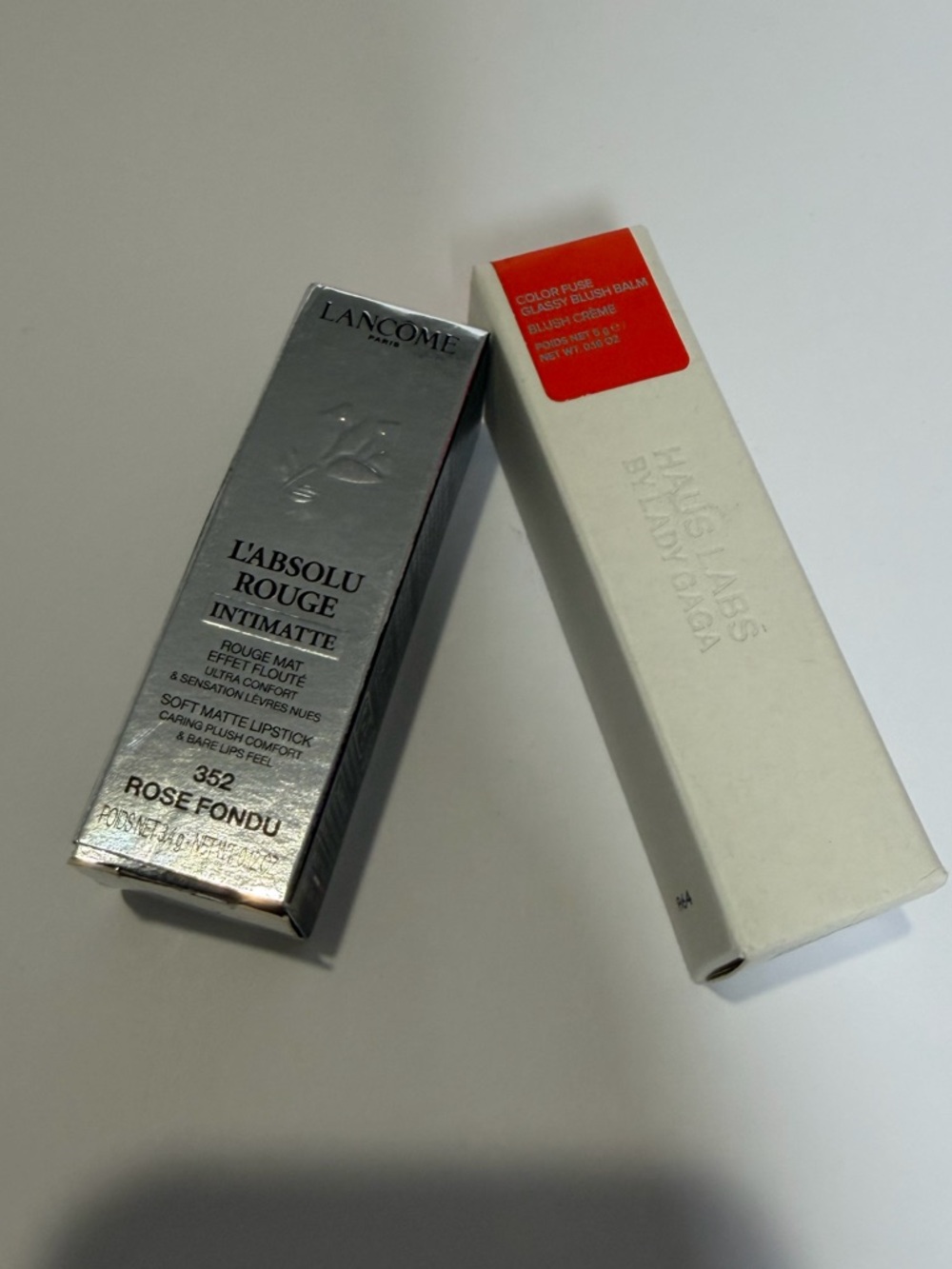 Bundle Haus Labs & Lancôme L'Absolu Rouge Intimatte soft matte lipstick